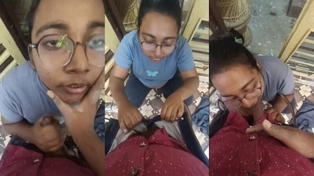 Desi Cockled Wife Deepthroat – Blowjob Viral 4mins Video HD